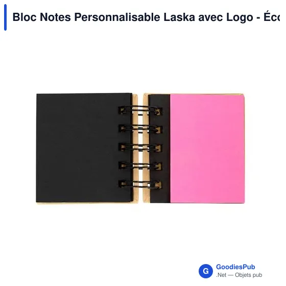Bloc Notes Personnalisable Laska avec Logo - Écologique et Pratique - Image 5