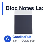 Bloc Notes Lazox - Miniature 1