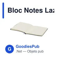 Bloc Notes Lazox - Miniature 11