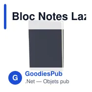 Bloc Notes Lazox - Miniature 3
