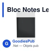 Bloc Notes Letan - Miniature 3