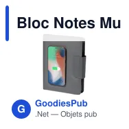 Bloc Notes Multifonction Dambier - Miniature 8