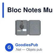 Bloc Notes Multifonction Morrison - Miniature 5