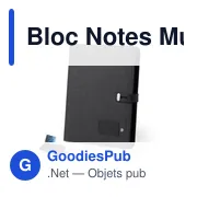 Bloc Notes Multifonction Weston - Miniature 1