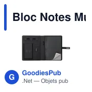 Bloc Notes Multifonction Weston - Miniature 2