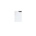 Variante blanc - Bloc-notes personnalisable Nuron avec logo en RPET