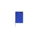 Variante bleu - Bloc-notes personnalisable Nuron avec logo en RPET
