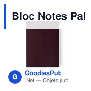 Bloc Notes Paldon - Miniature 1