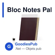 Bloc Notes Paldon - Miniature 10