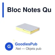 Bloc Notes Quepro - Miniature 1