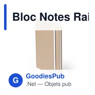 Bloc Notes Raimok - Miniature 1