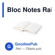 Bloc Notes Raimok - Miniature 3
