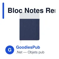 Bloc Notes Renolds - Miniature 11