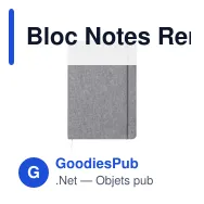 Bloc Notes Renolds - Miniature 6