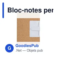 Bloc-notes personnalisable Rosiuk avec logo - Cahier en liège - Miniature 11