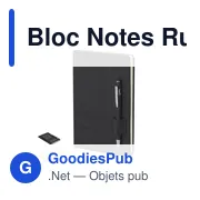 Bloc Notes Rubin - Miniature 1