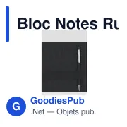 Bloc Notes Rubin - Miniature 2