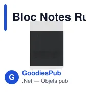 Bloc Notes Rubin - Miniature 5