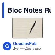 Bloc Notes Rubin - Miniature 6