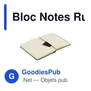 Bloc Notes Rubin - Miniature 7
