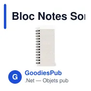 Bloc Notes Sorduk - Miniature 2