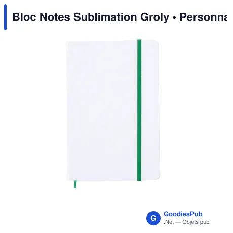 Bloc Notes Sublimation Groly