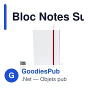 Bloc Notes Sublimation Groly - Miniature 2