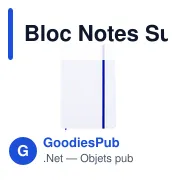 Bloc Notes Sublimation Groly - Miniature 6