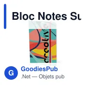 Bloc Notes Sublimation Groly - Miniature 8