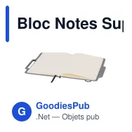 Bloc Notes Support Cruas - Miniature 12