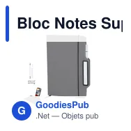 Bloc Notes Support Cruas - Miniature 8