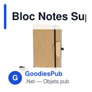 Bloc Notes Support Drizax - Miniature 1