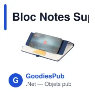 Bloc Notes Support Jibs - Miniature 9