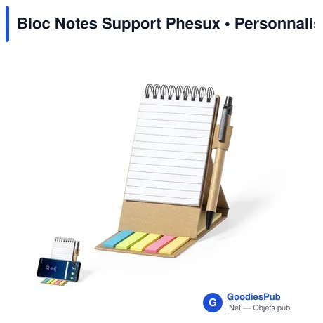 Bloc Notes Support Phesux