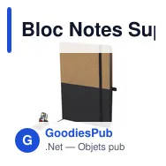 Bloc Notes Support personnalisable avec logo - Suttony - Miniature 1