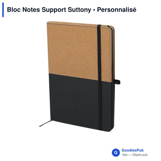 Bloc Notes Support personnalisable avec logo - Suttony - Image 3