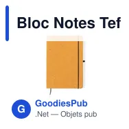 Bloc Notes Tefan - Miniature 2