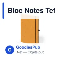 Bloc Notes Tefan - Miniature 3