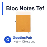 Bloc Notes Tefan - Miniature 6