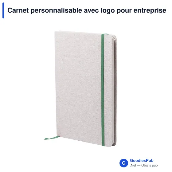 Carnet personnalisable avec logo pour entreprise - Telmak - Image 2