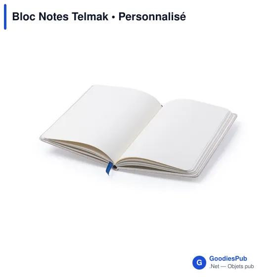 Carnet personnalisable avec logo pour entreprise - Telmak - Image 11