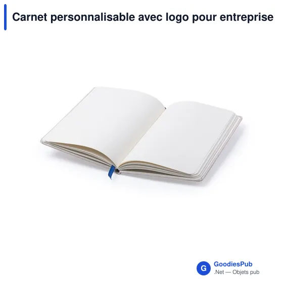 Carnet personnalisable avec logo pour entreprise - Telmak - Image 6