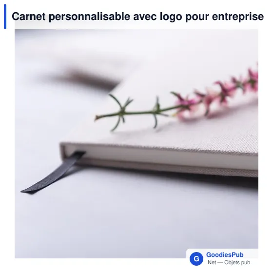 Carnet personnalisable avec logo pour entreprise - Telmak - Image 7