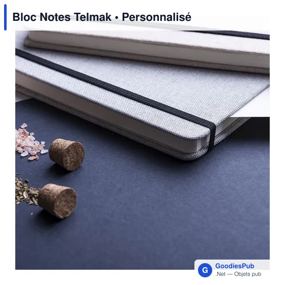Carnet personnalisable avec logo pour entreprise - Telmak - Image 10
