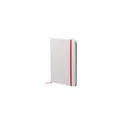 Variante rouge - Carnet personnalisable avec logo pour entreprise - Telmak