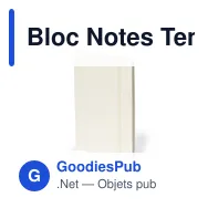Bloc Notes Tempox - Miniature 1