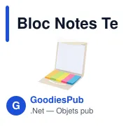 Bloc-notes personnalisable en carton recyclé avec logo - Tesher - Miniature 5
