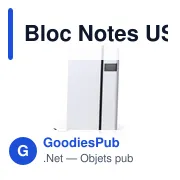 Bloc Notes USB Boltuk - Miniature 1