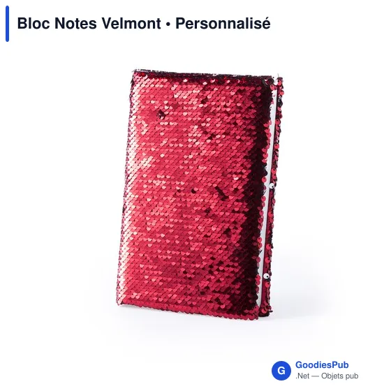 Carnet personnalisable avec logo pour entreprise - Velmont - Image 2