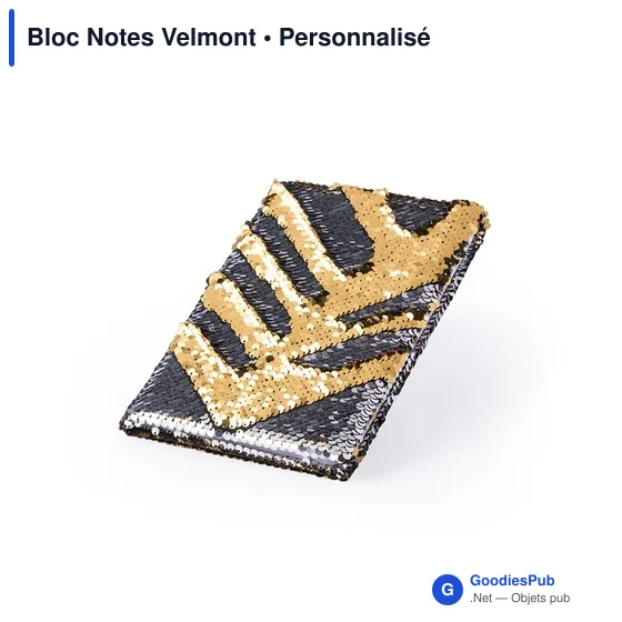 Carnet personnalisable avec logo pour entreprise - Velmont - Image 3